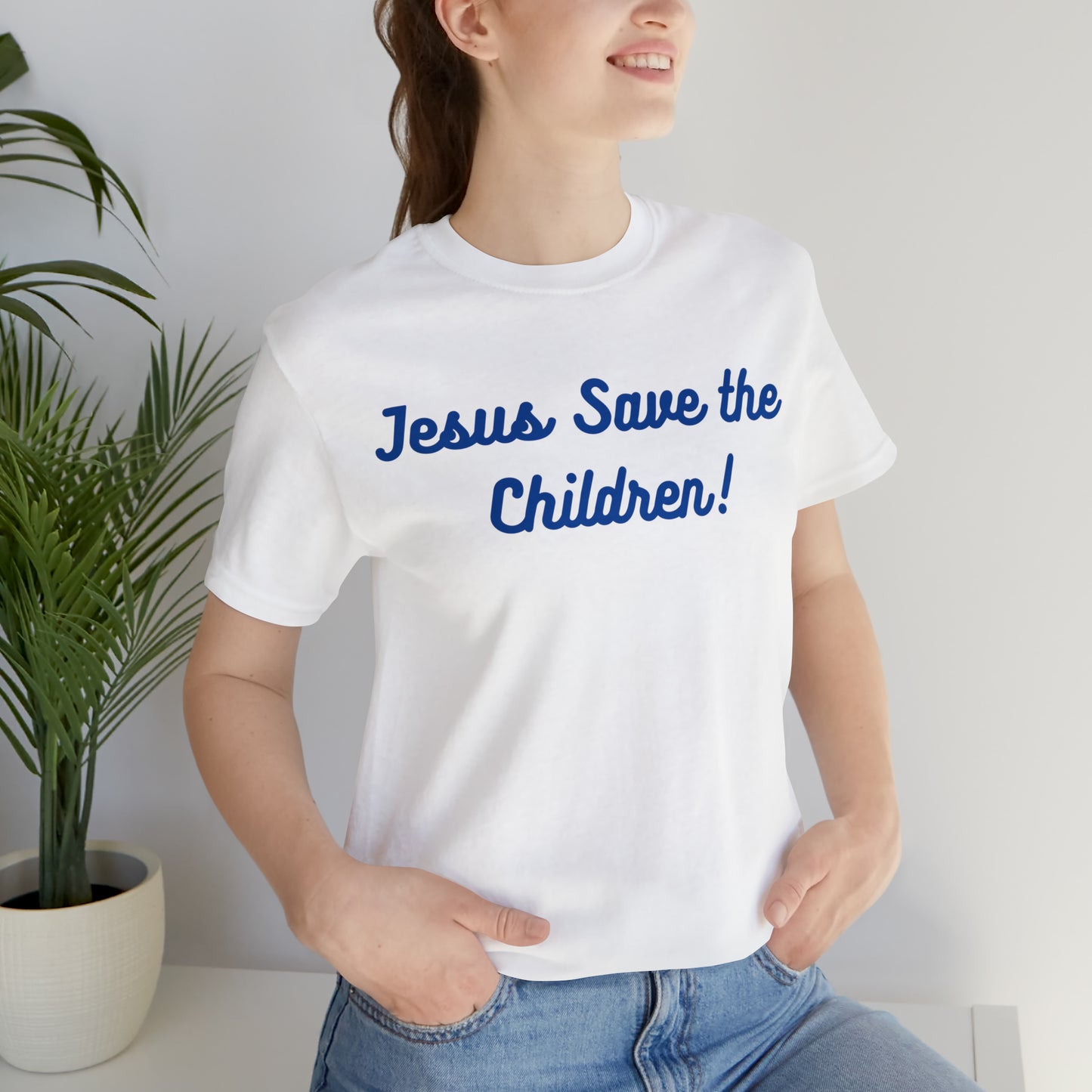 Jesus Save the Children, Shirt