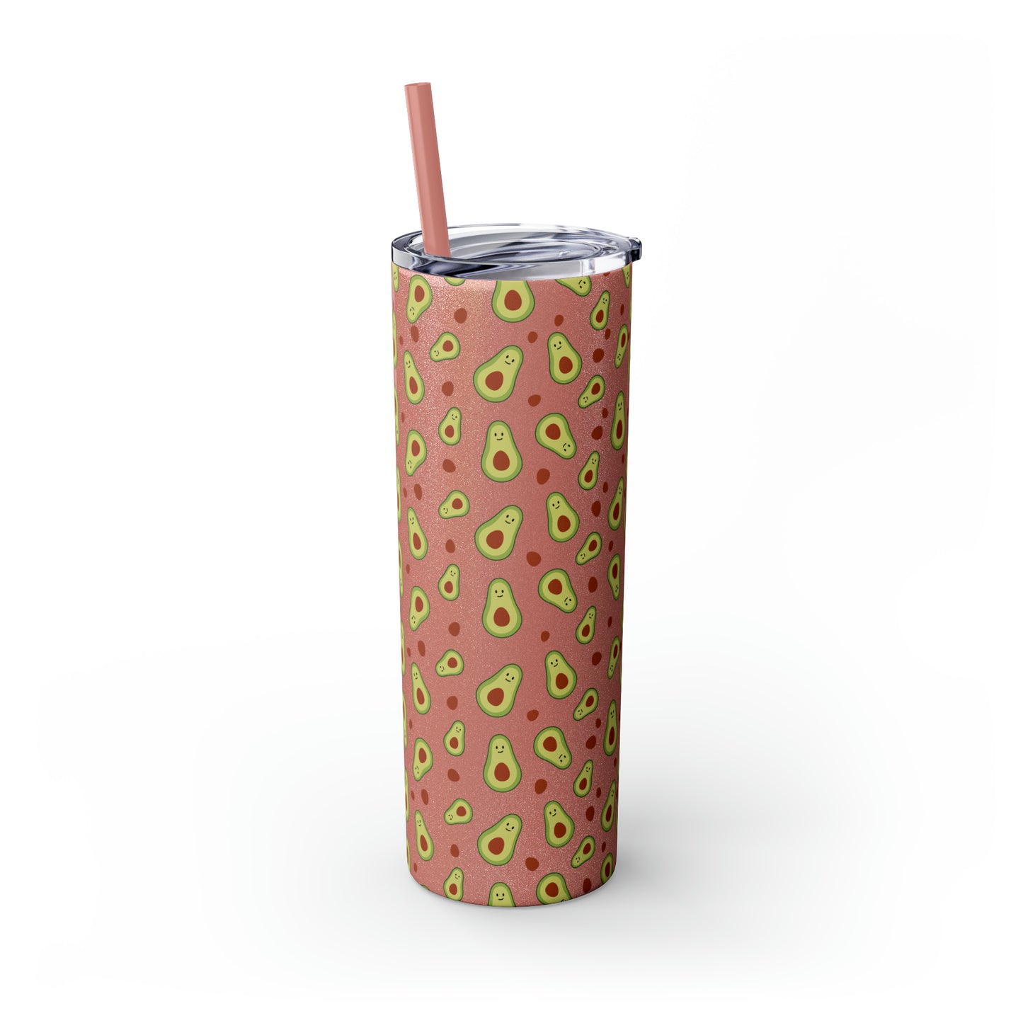 Avocado Tumbler with Straw, 20oz
