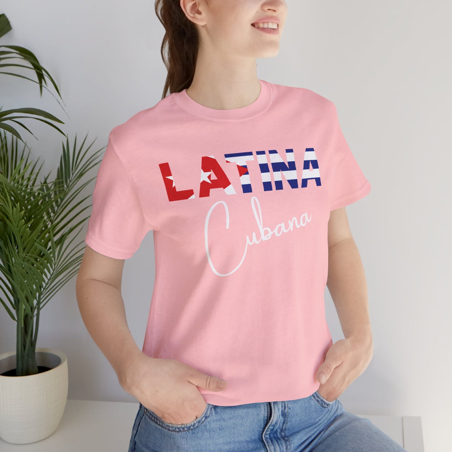 Latina Cubana Shirt | Cuba Latina Pride Graphic Tee for Women