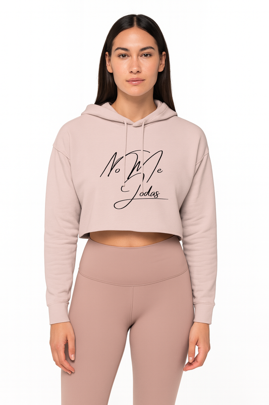 No Me Jodas, Cropped Hoodie