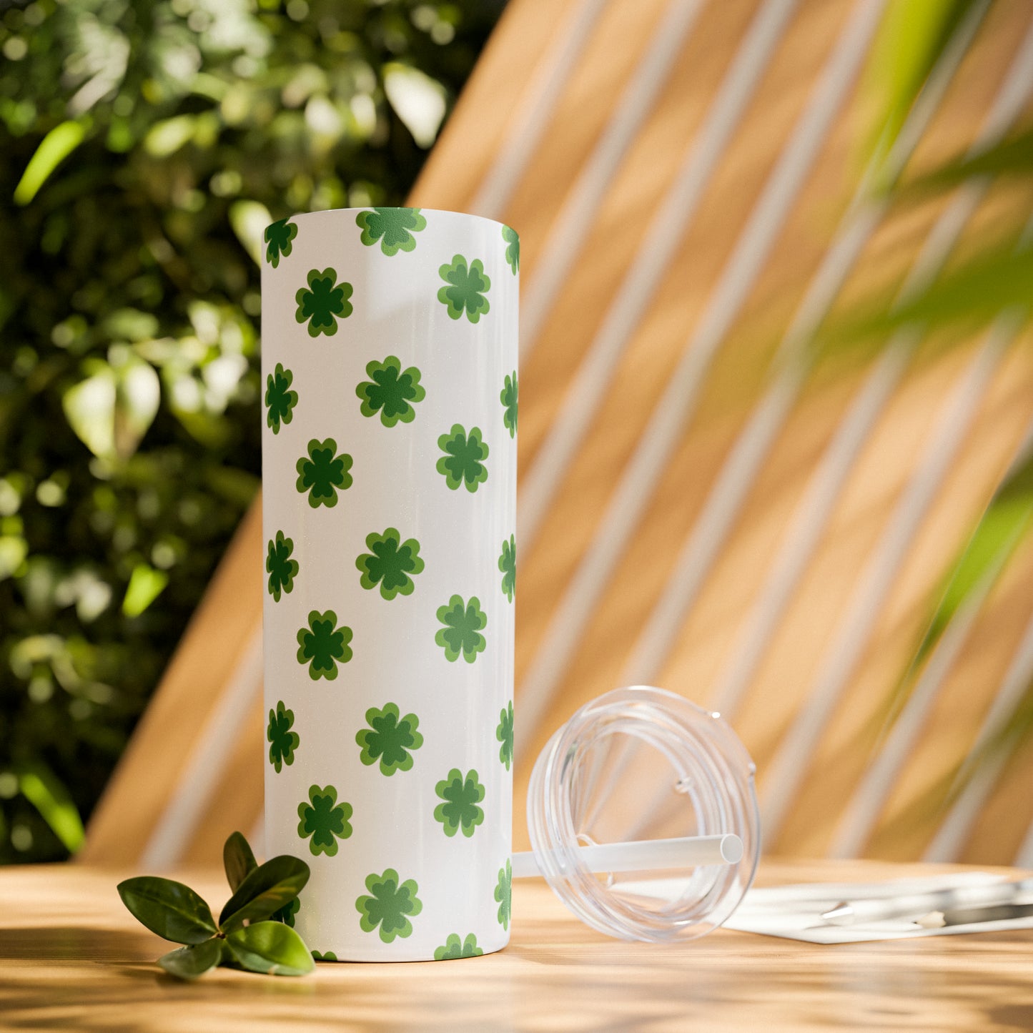 St. Patty's Tumbler with Straw, 20oz