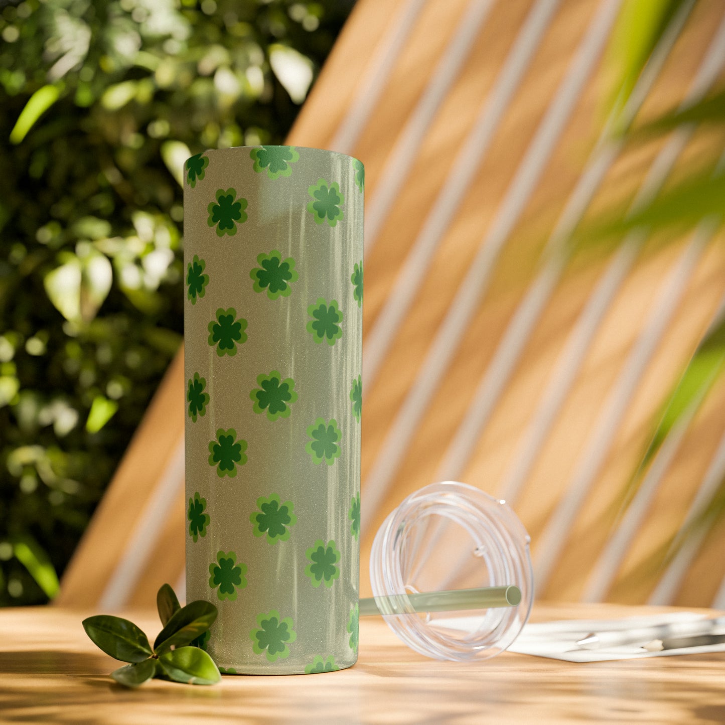 St. Patty's Tumbler with Straw, 20oz