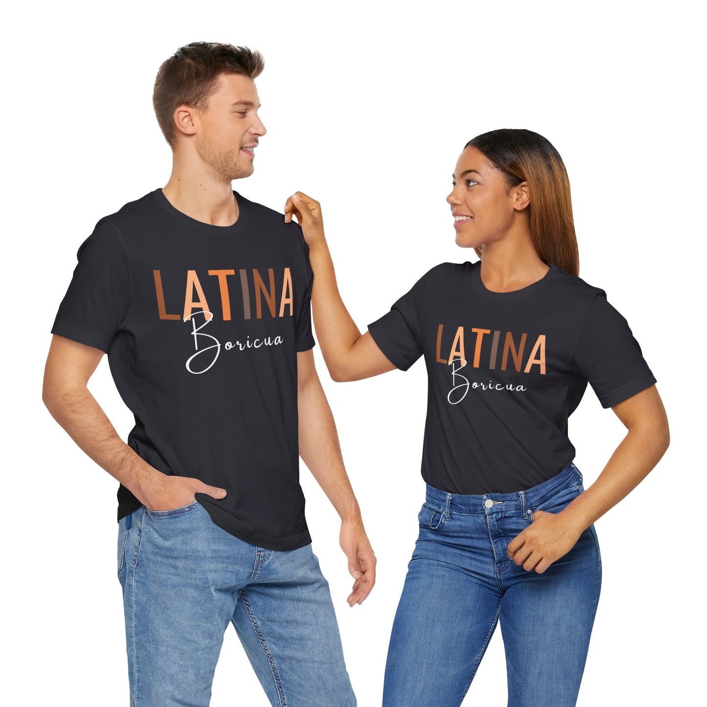 Latina Boricua Shirt | Puerto Rico Latina Pride Graphic Tee for Women