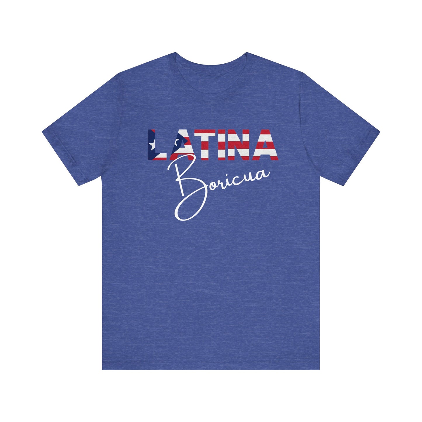 Latina Boricua Shirt | Puerto Rico Latina Pride Graphic Tee for Women