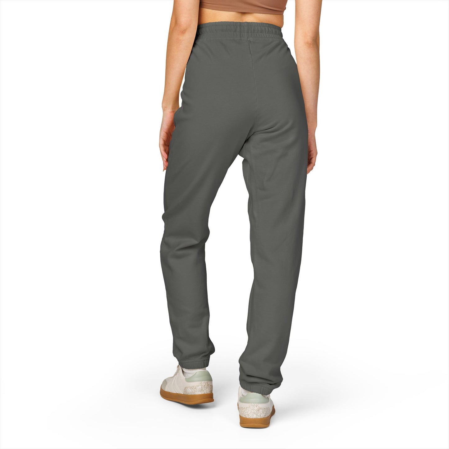iGB Fits Cozy Unisex Garment-Dyed Fleece Sweatpants | Relaxed Lounge Wear for Home, Travel, Gifts, Special Occasions, Everyday Comfort