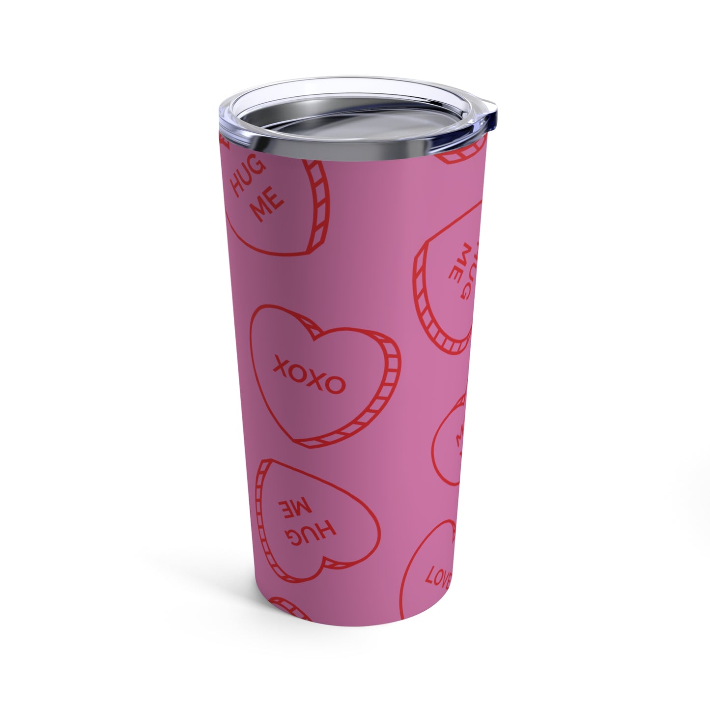 Conversation Hearts Tumbler, 20oz