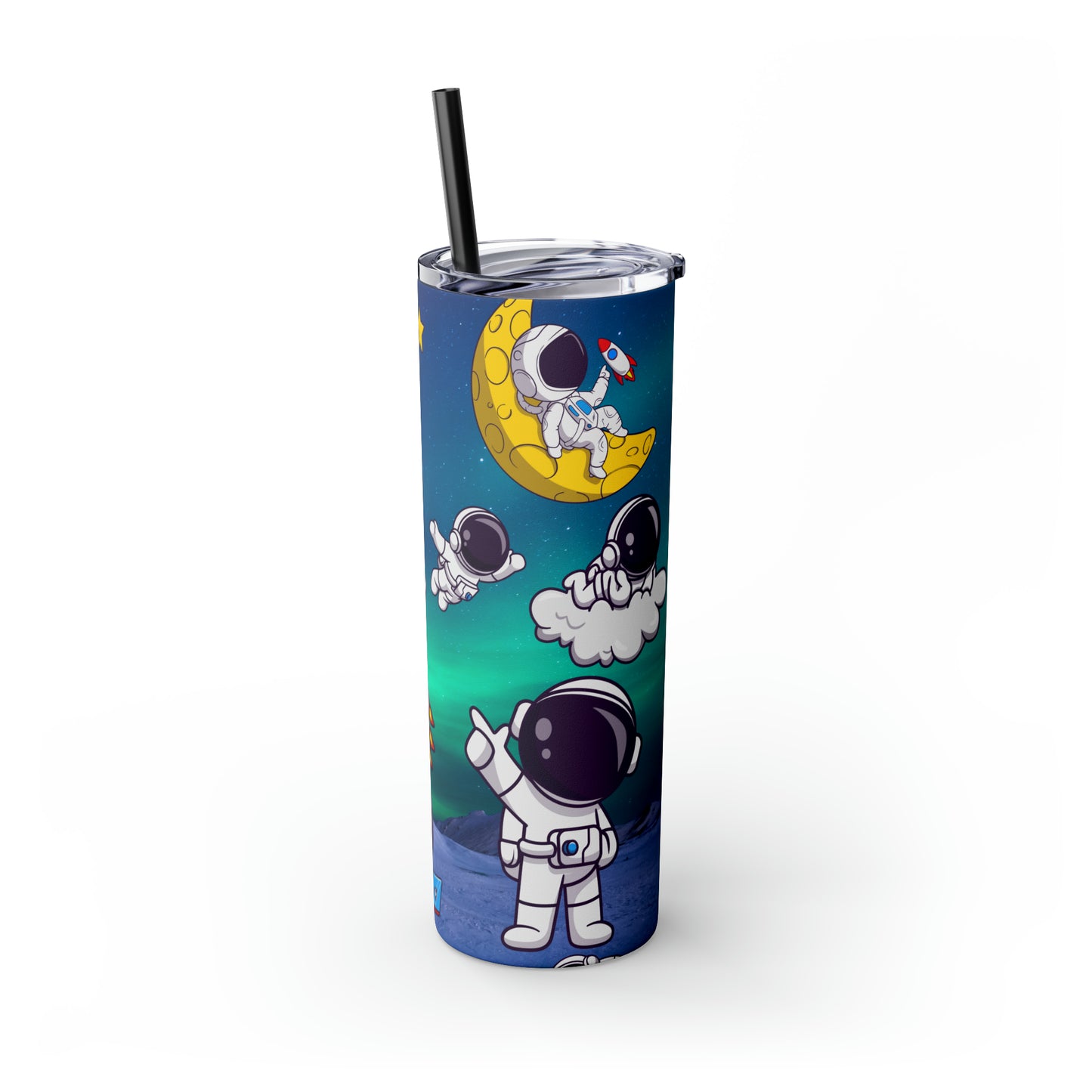 Astronaut Borealis with Straw, 20oz