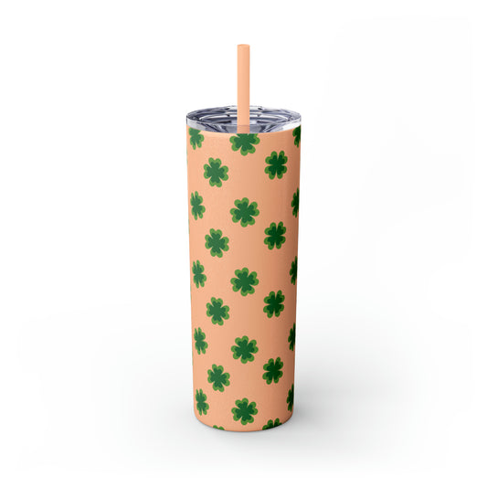 St. Patty's Tumbler with Straw, 20oz