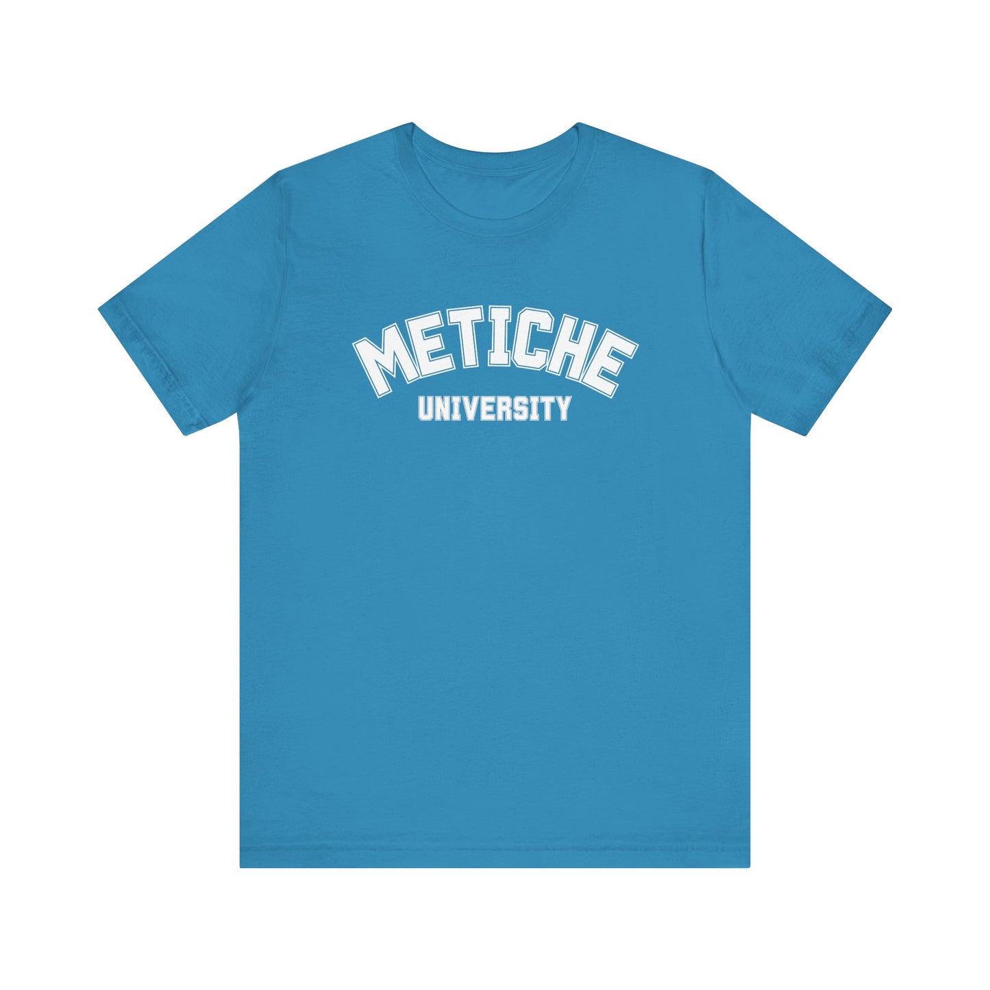 Metiche University Shirt | Funny Latina Graphic Tee