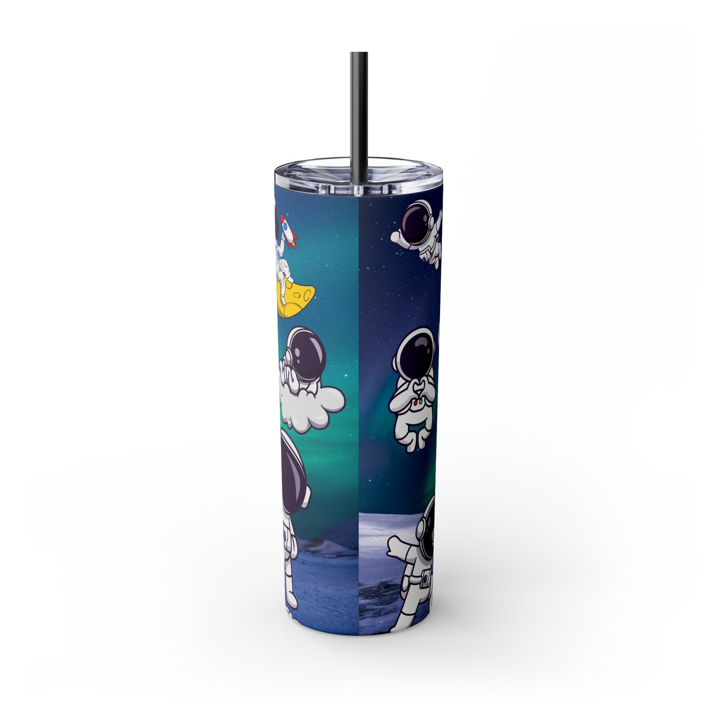 Astronaut Borealis with Straw, 20oz