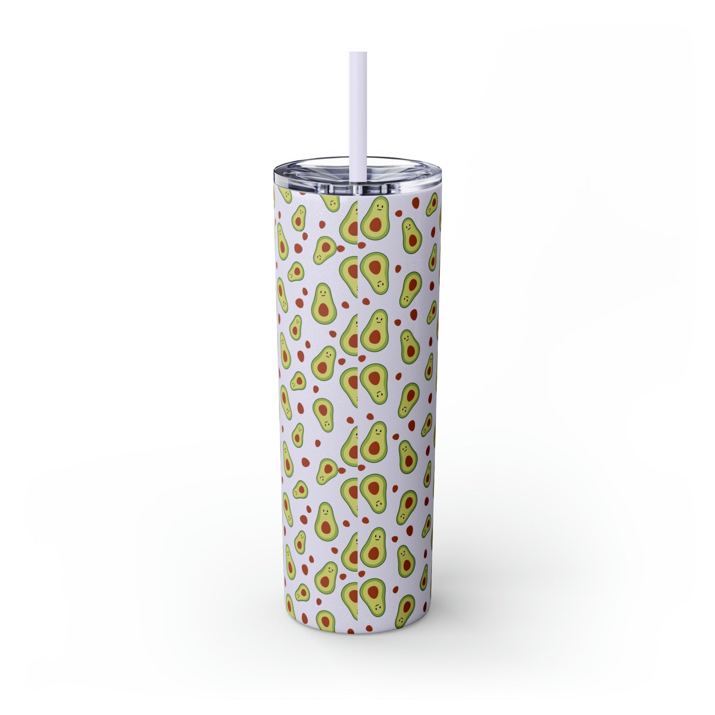 Avocado Tumbler with Straw, 20oz