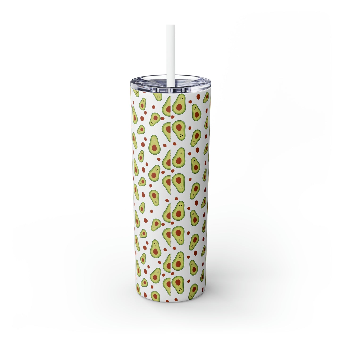 Avocado Tumbler with Straw, 20oz