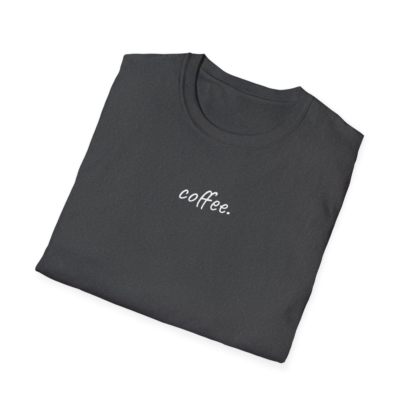 coffee. Minimalist Tee – Perfect for Coffee Lovers, Baristas, and Caffeine Devotees