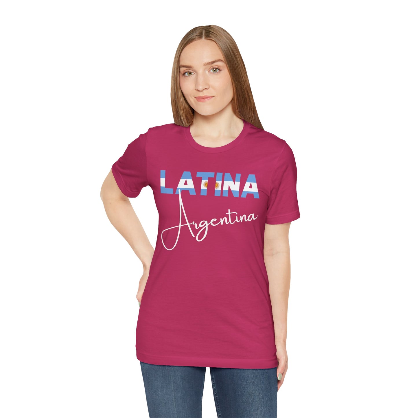 Latina Argentina Shirt – Argentina Latina Pride Graphic Tee for Women