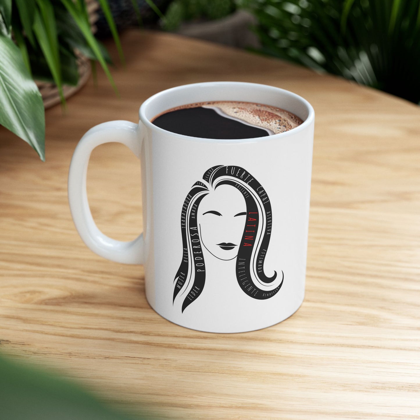 Fuerza Latina, Ceramic Mug 11oz