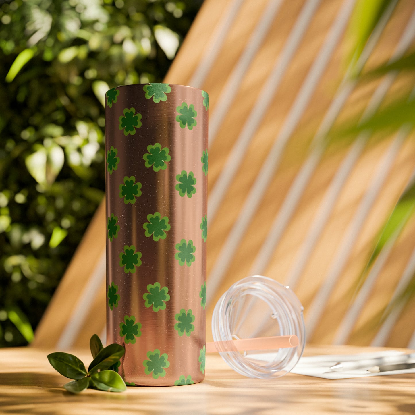 St. Patty's Tumbler with Straw, 20oz