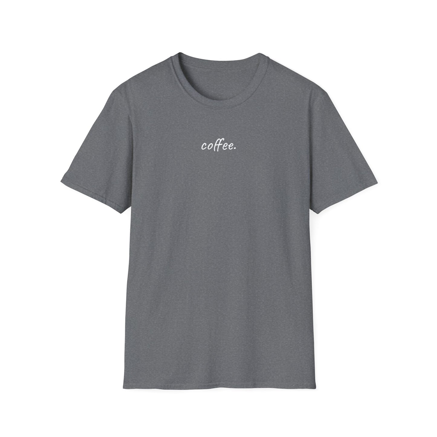 coffee. Minimalist Tee – Perfect for Coffee Lovers, Baristas, and Caffeine Devotees