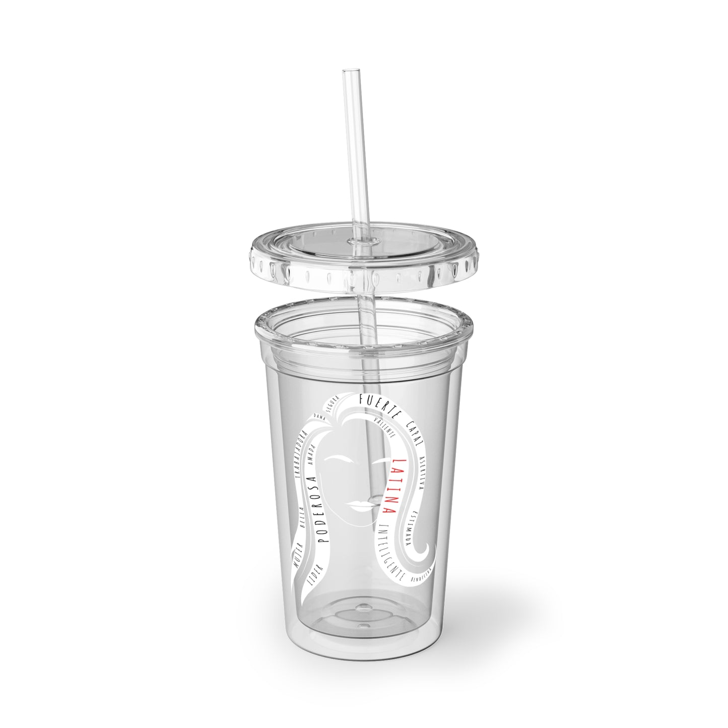Inverse Fuerza Latina Acrylic Cup