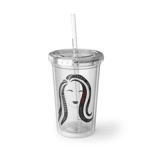 Fuerza Latina Acrylic Cup | Latina Empowerment Pride Tumbler