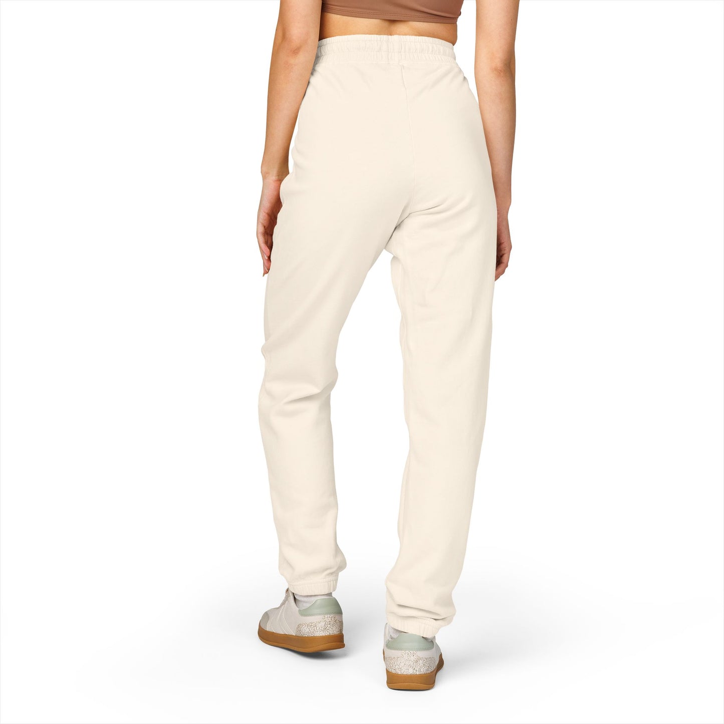 iGB Fits Cozy Unisex Garment-Dyed Fleece Sweatpants | Relaxed Lounge Wear for Home, Travel, Gifts, Special Occasions, Everyday Comfort