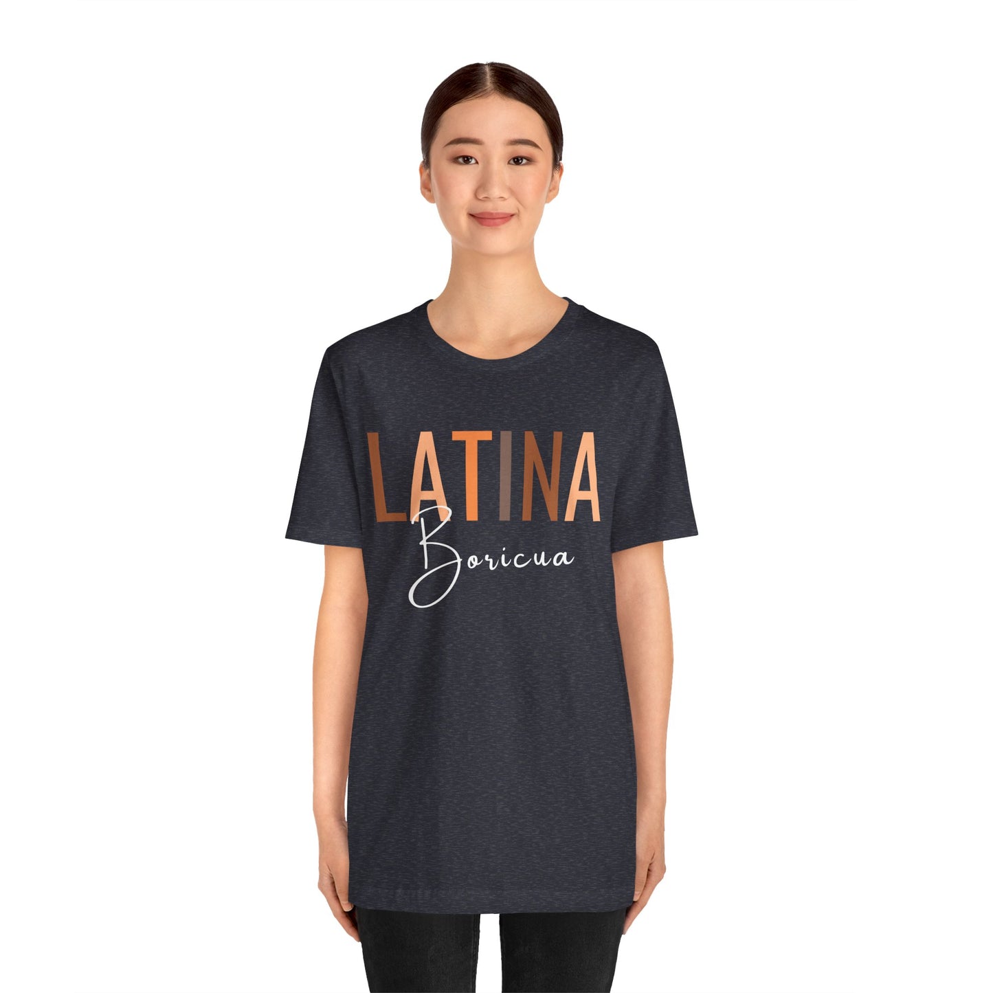 Latina Boricua Shirt | Puerto Rico Latina Pride Graphic Tee for Women