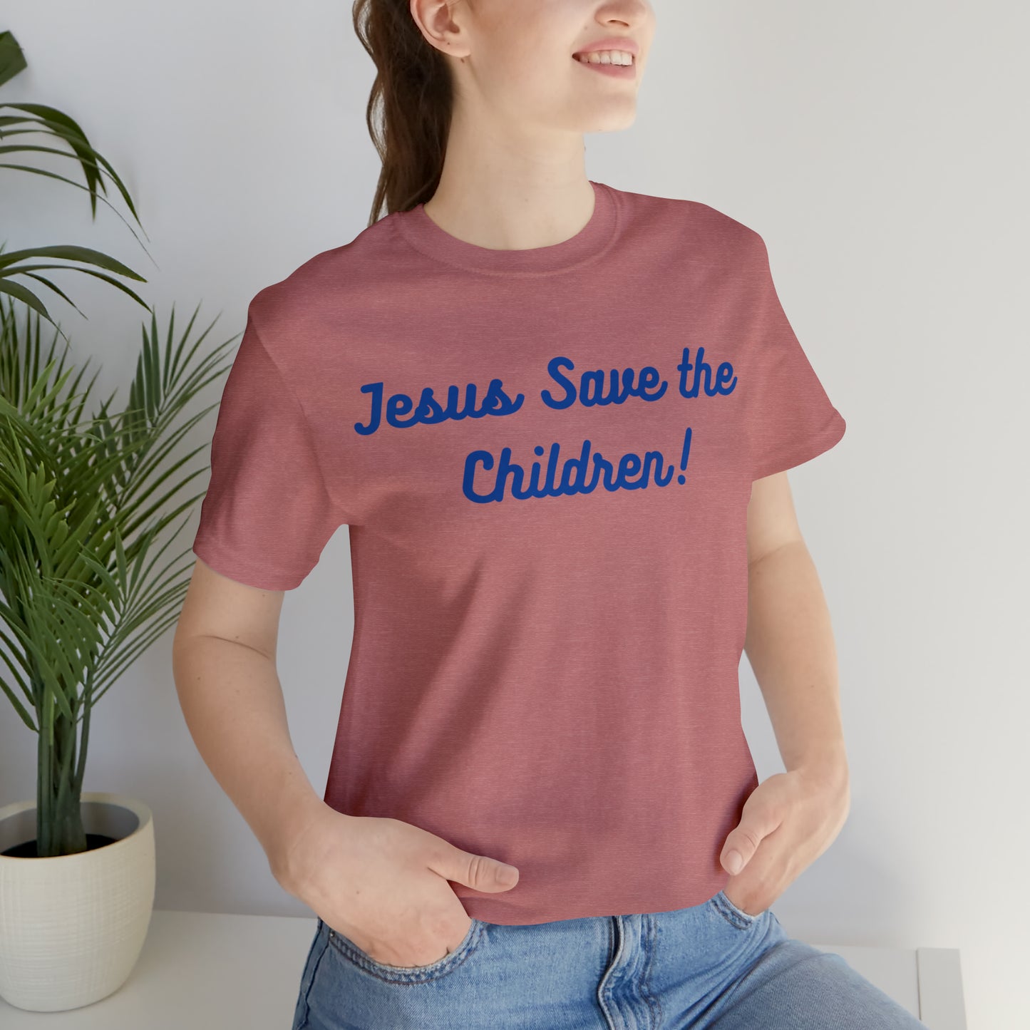 Jesus Save the Children, Shirt