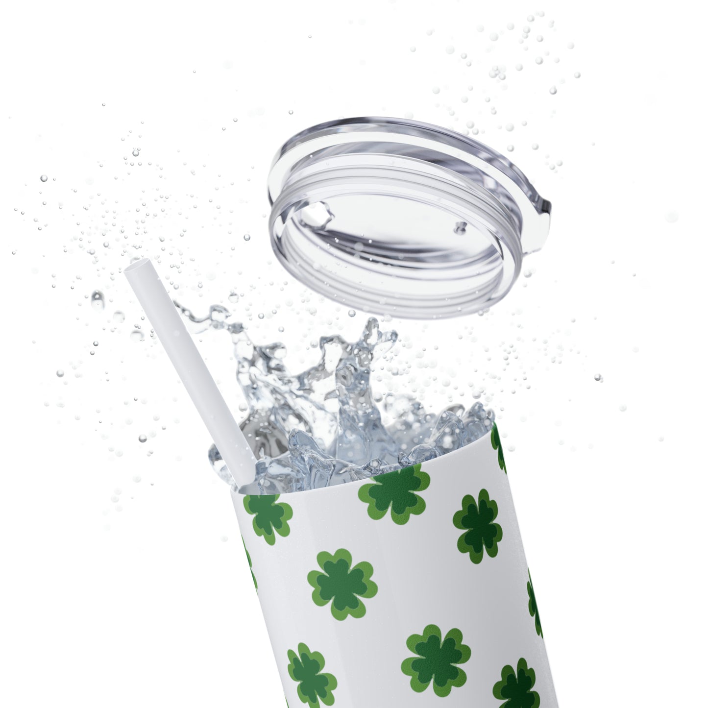 St. Patty's Tumbler with Straw, 20oz