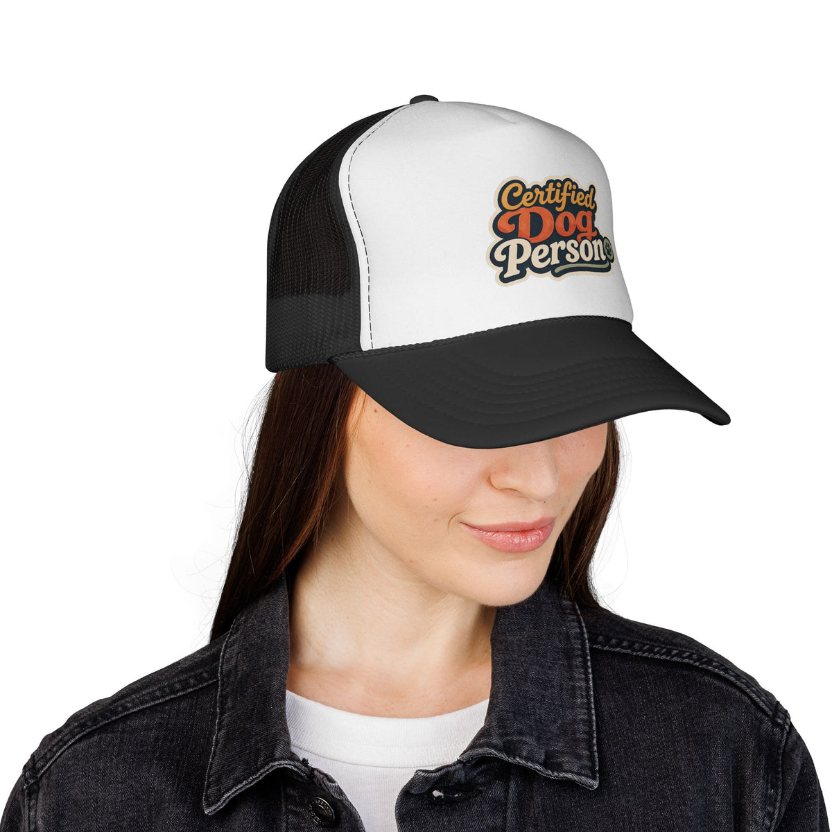 Certified Dog Person Trucker Cap