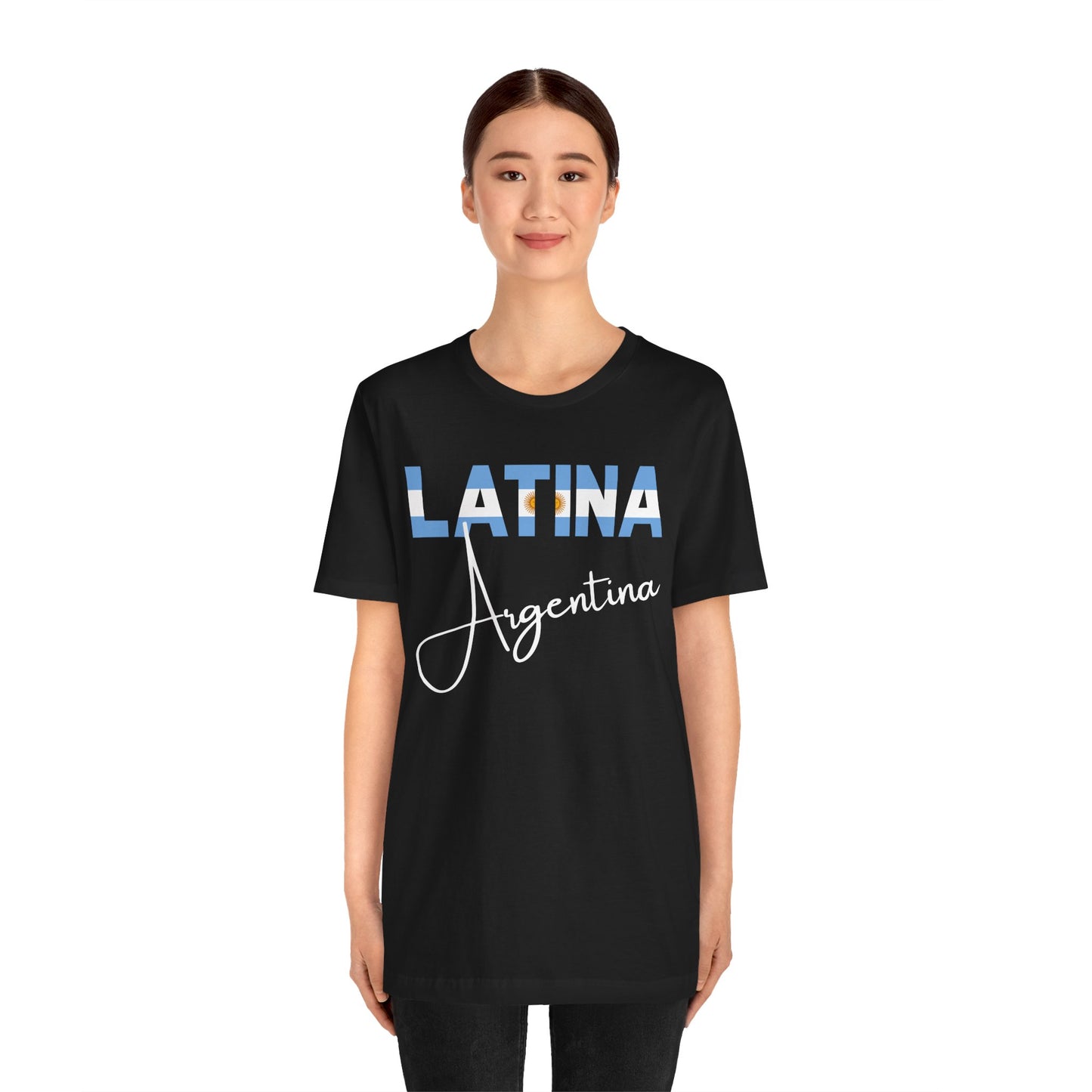 Latina Argentina Shirt – Argentina Latina Pride Graphic Tee for Women