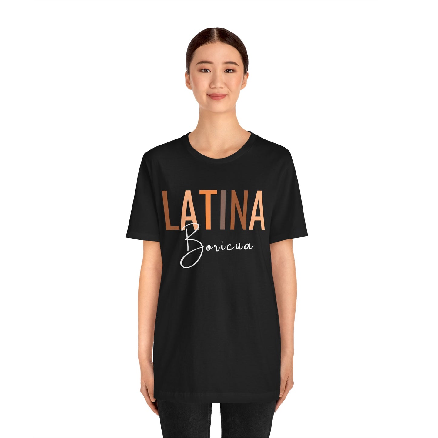 Latina Boricua Shirt | Puerto Rico Latina Pride Graphic Tee for Women