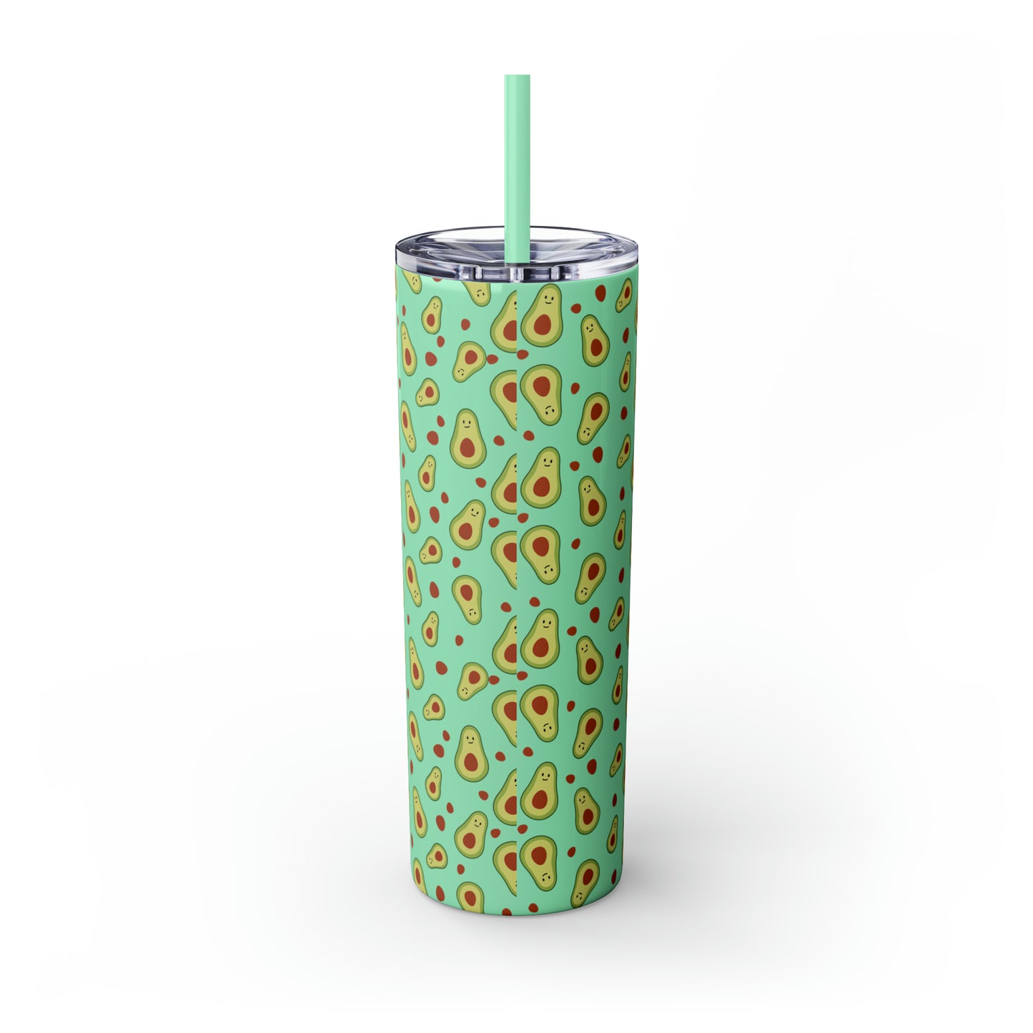 Avocado Tumbler with Straw, 20oz