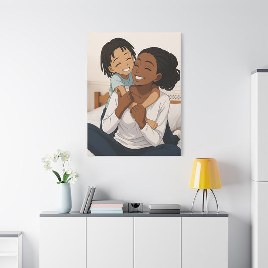 Custom Portrait into Anime Cartoon Canvas