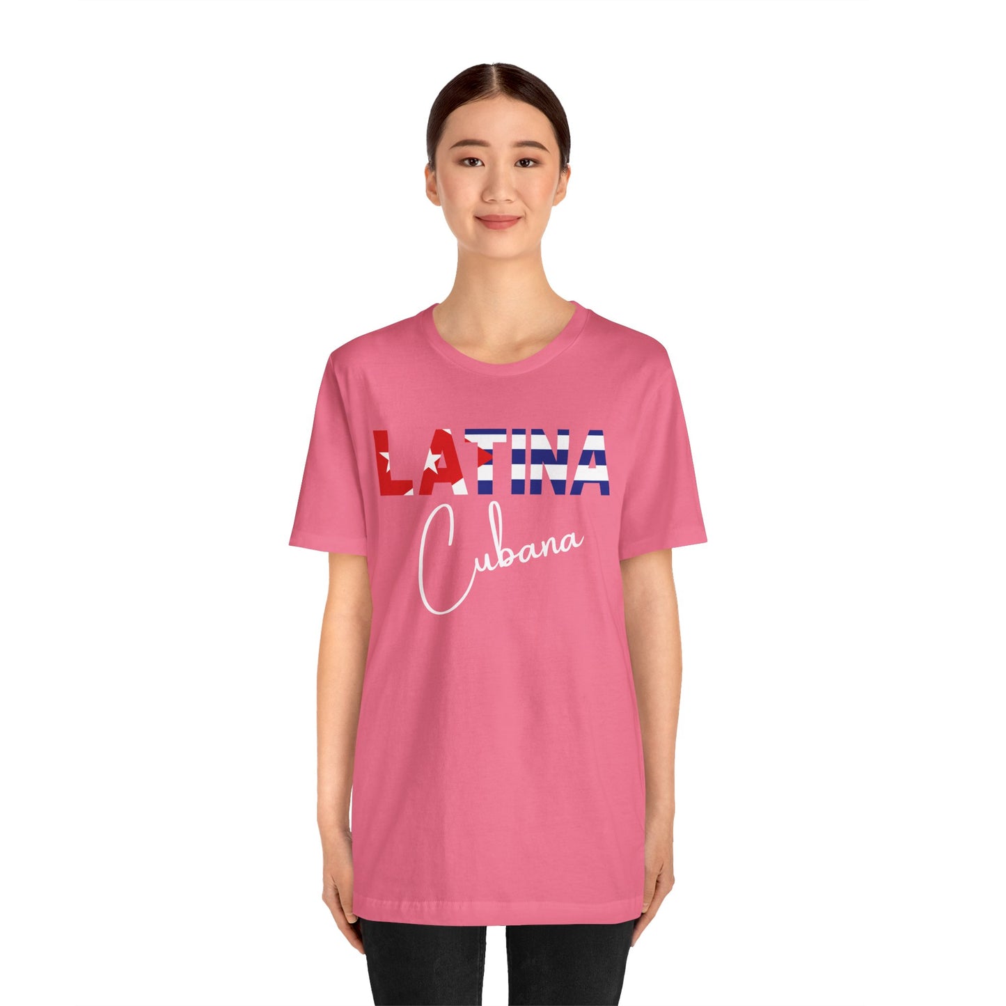 Latina Cubana Shirt | Cuba Latina Pride Graphic Tee for Women