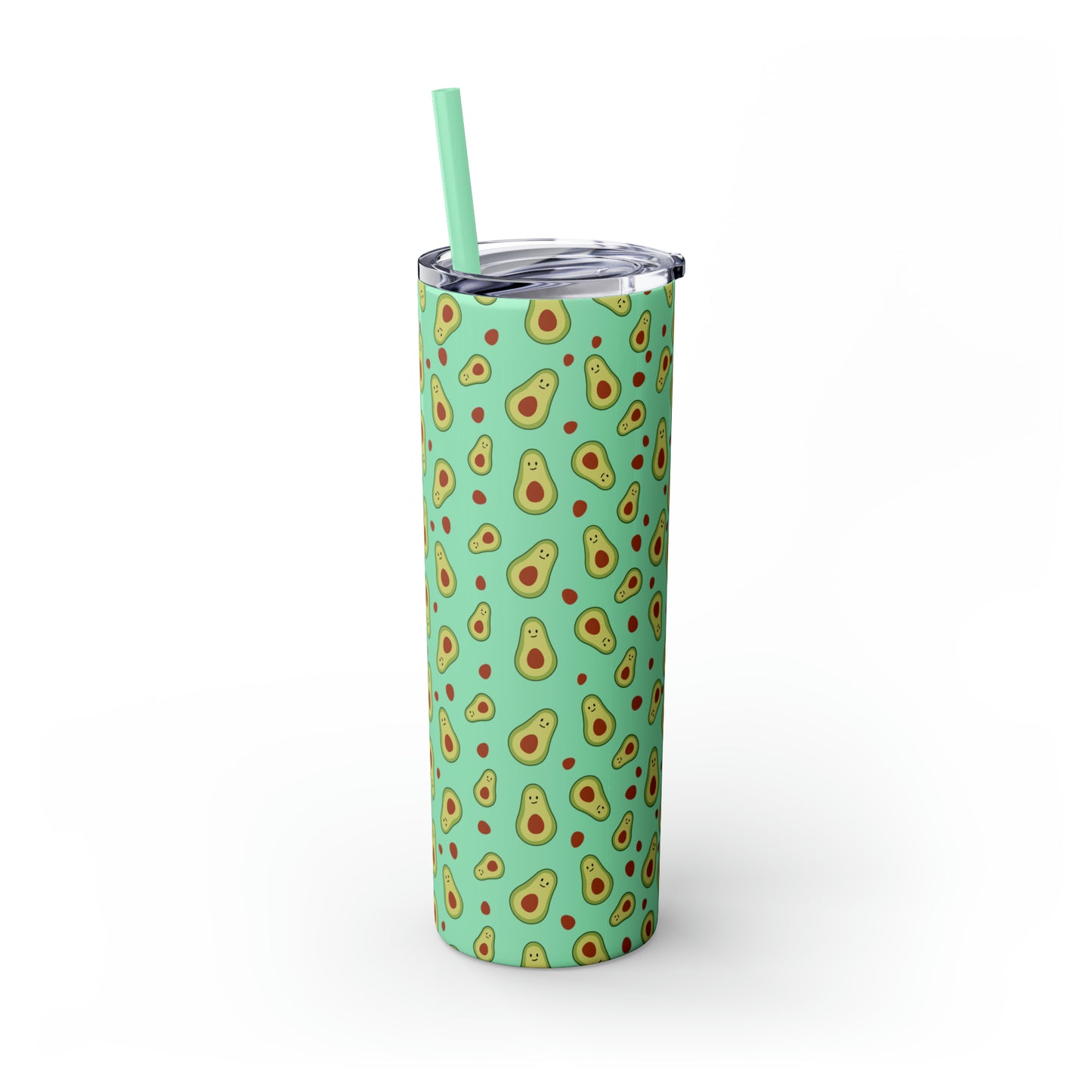 Avocado Tumbler with Straw, 20oz