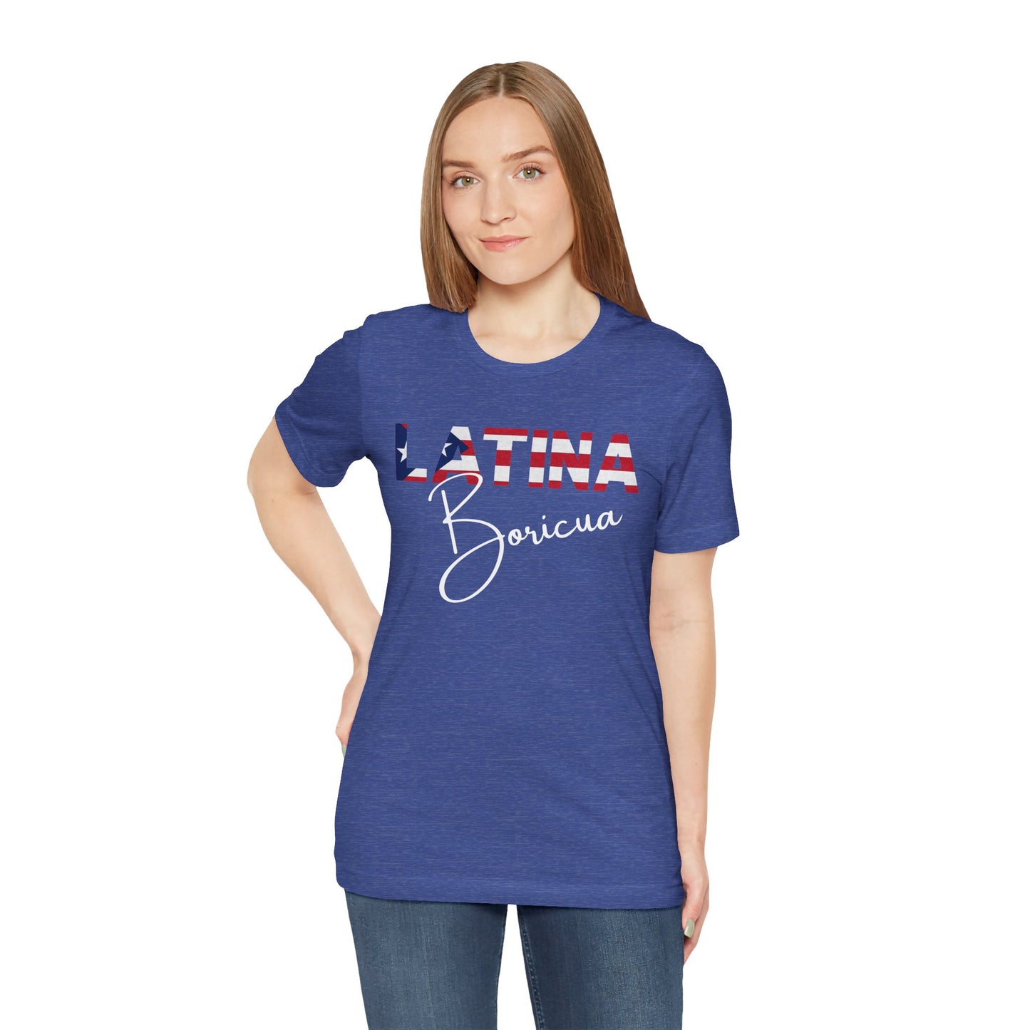 Latina Boricua Shirt | Puerto Rico Latina Pride Graphic Tee for Women