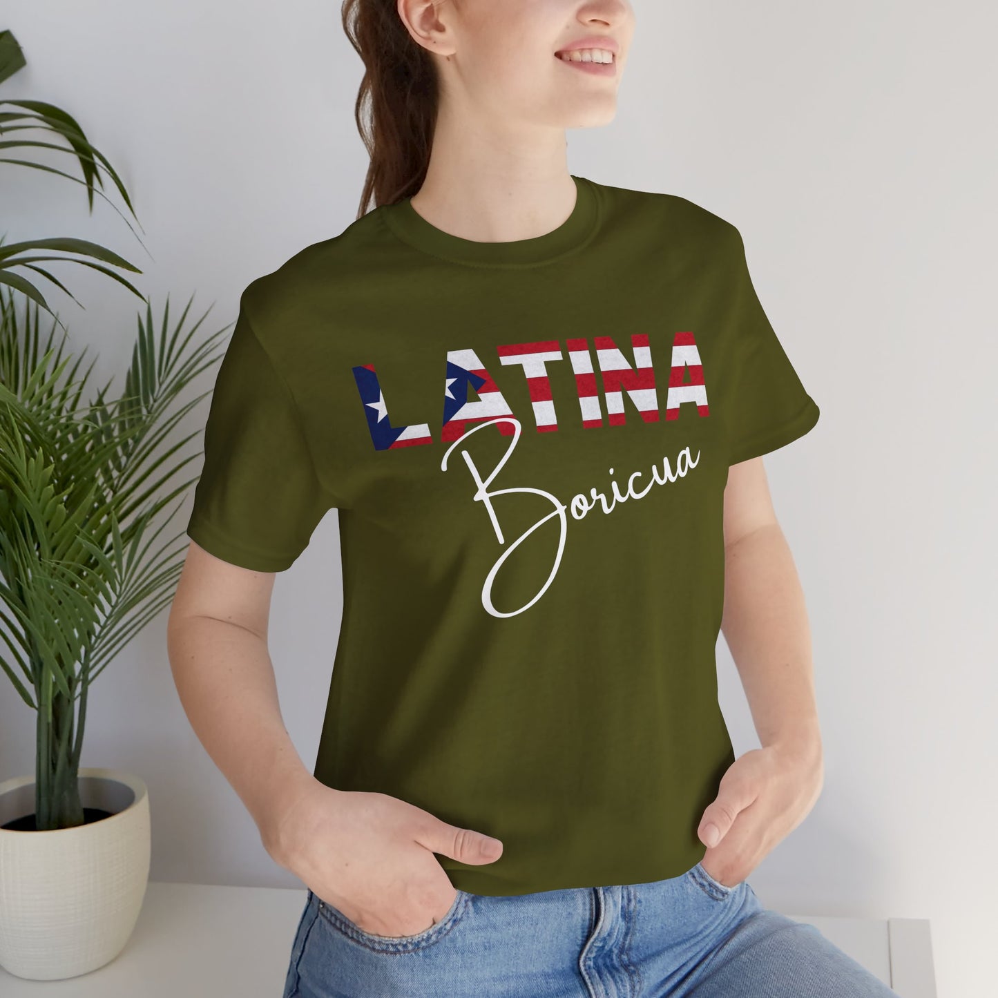 Latina Boricua Shirt | Puerto Rico Latina Pride Graphic Tee for Women