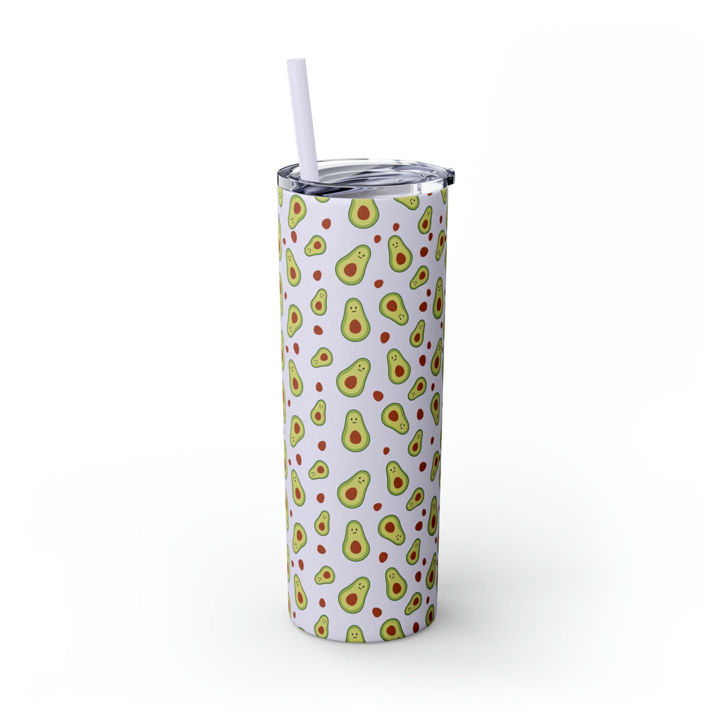 Avocado Tumbler with Straw, 20oz