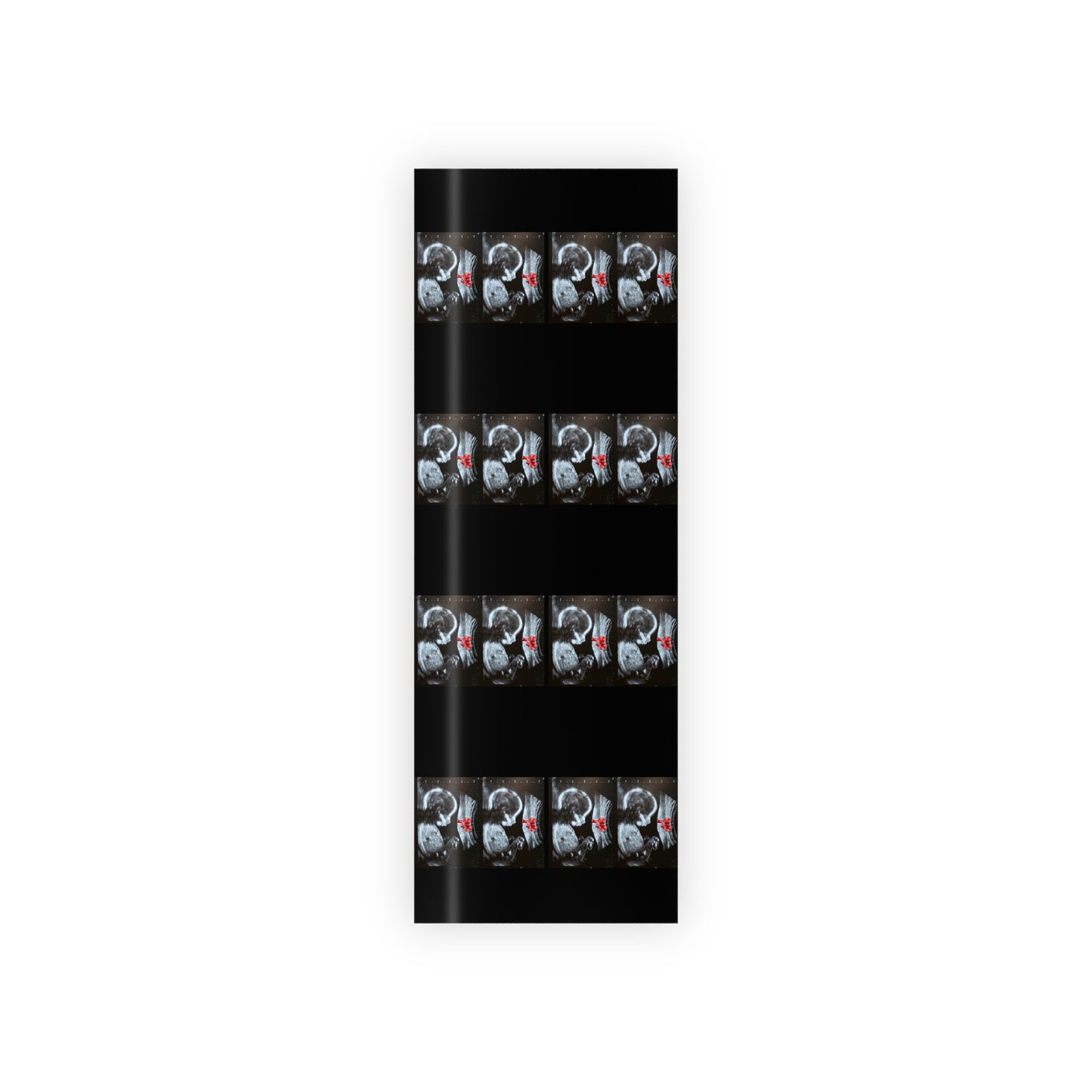 Surprise! Sonogram Gift Wrapping Paper Roll, Unique Baby Shower Wrapping, Ultrasound Print Packaging, Stylish Gift Wrap for Parents