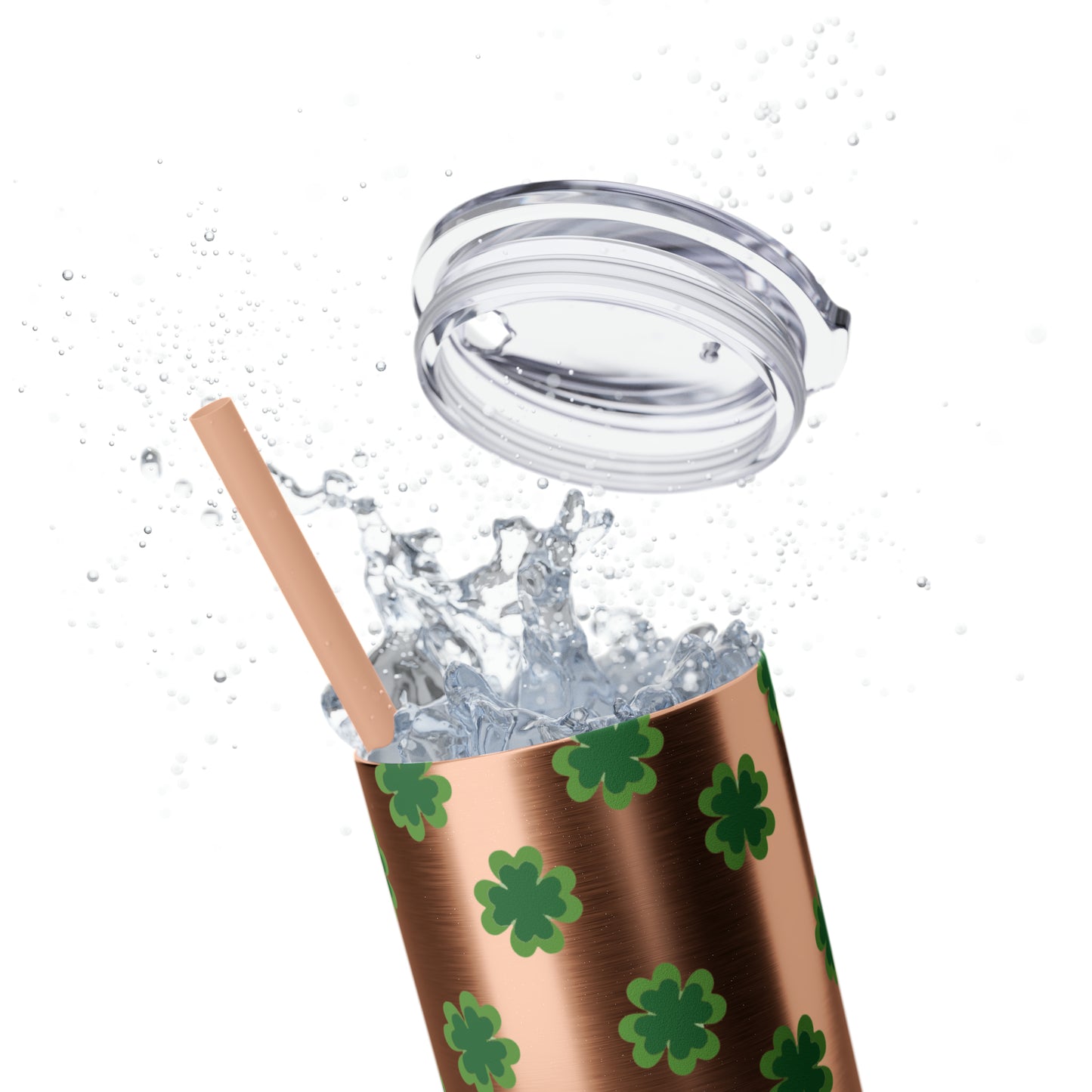 St. Patty's Tumbler with Straw, 20oz
