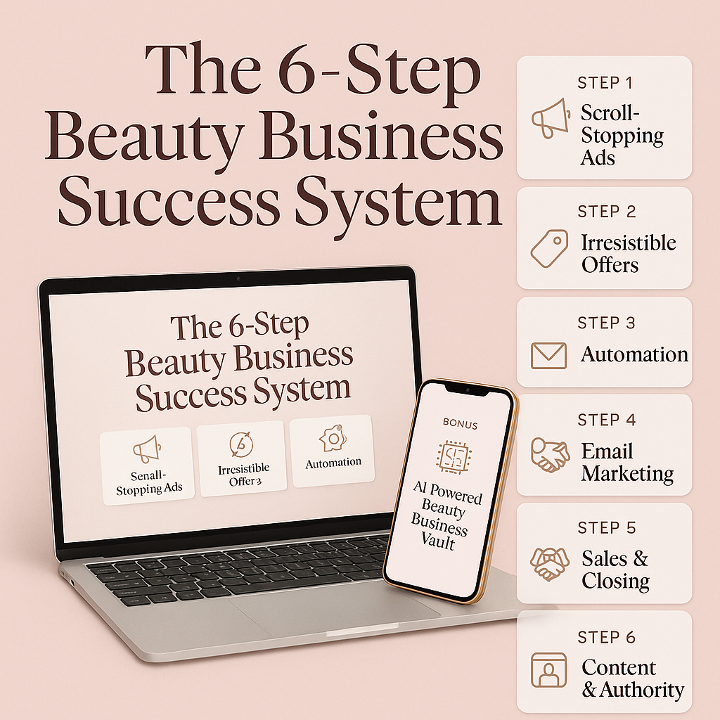 The 6-Step Beauty Business Success System