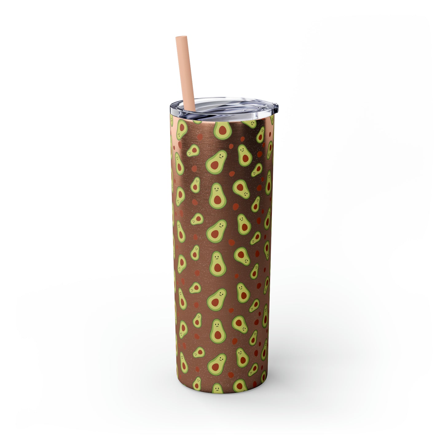 Avocado Tumbler with Straw, 20oz