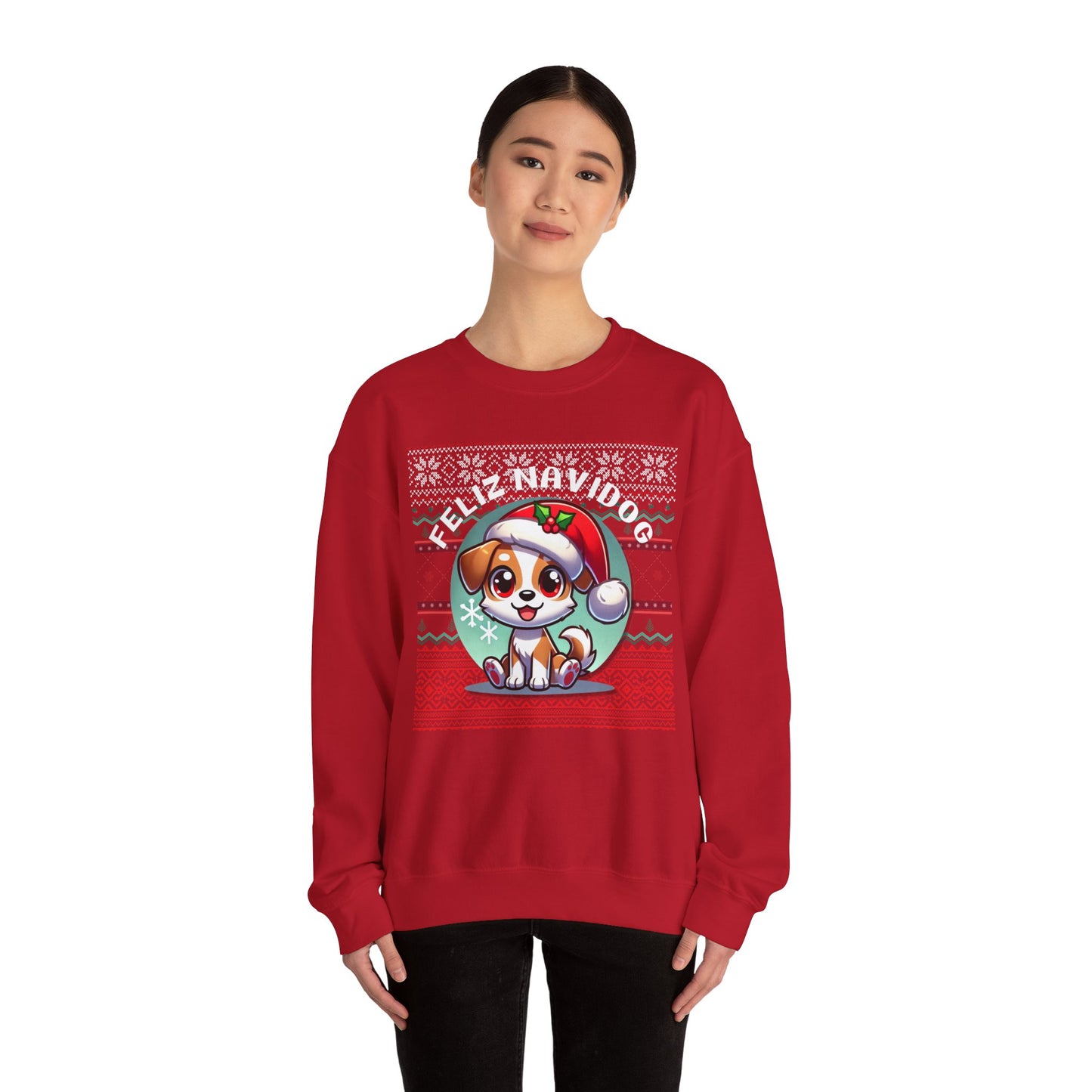 Feliz Navidog Ugly Christmas Sweater