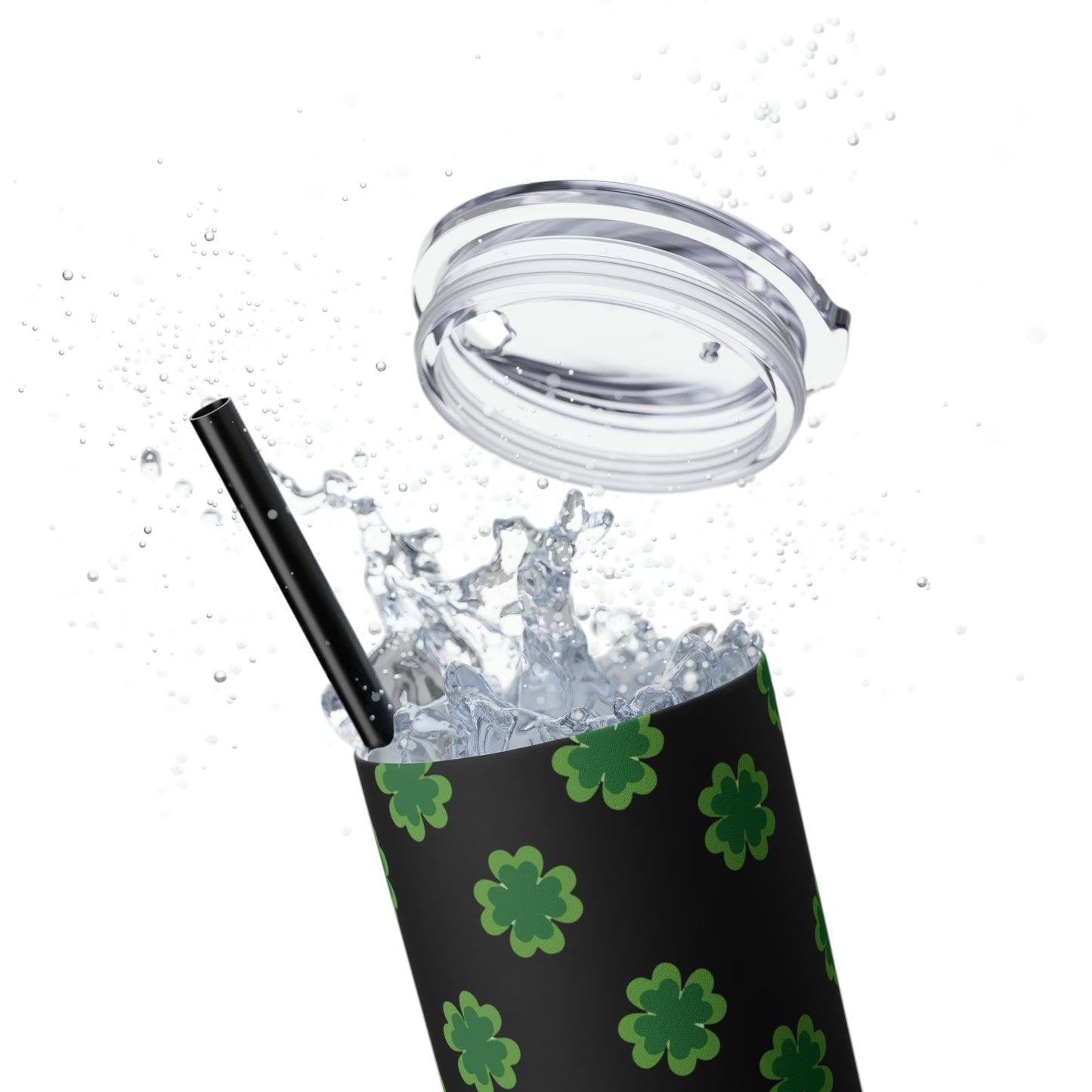 St. Patty's Tumbler with Straw, 20oz