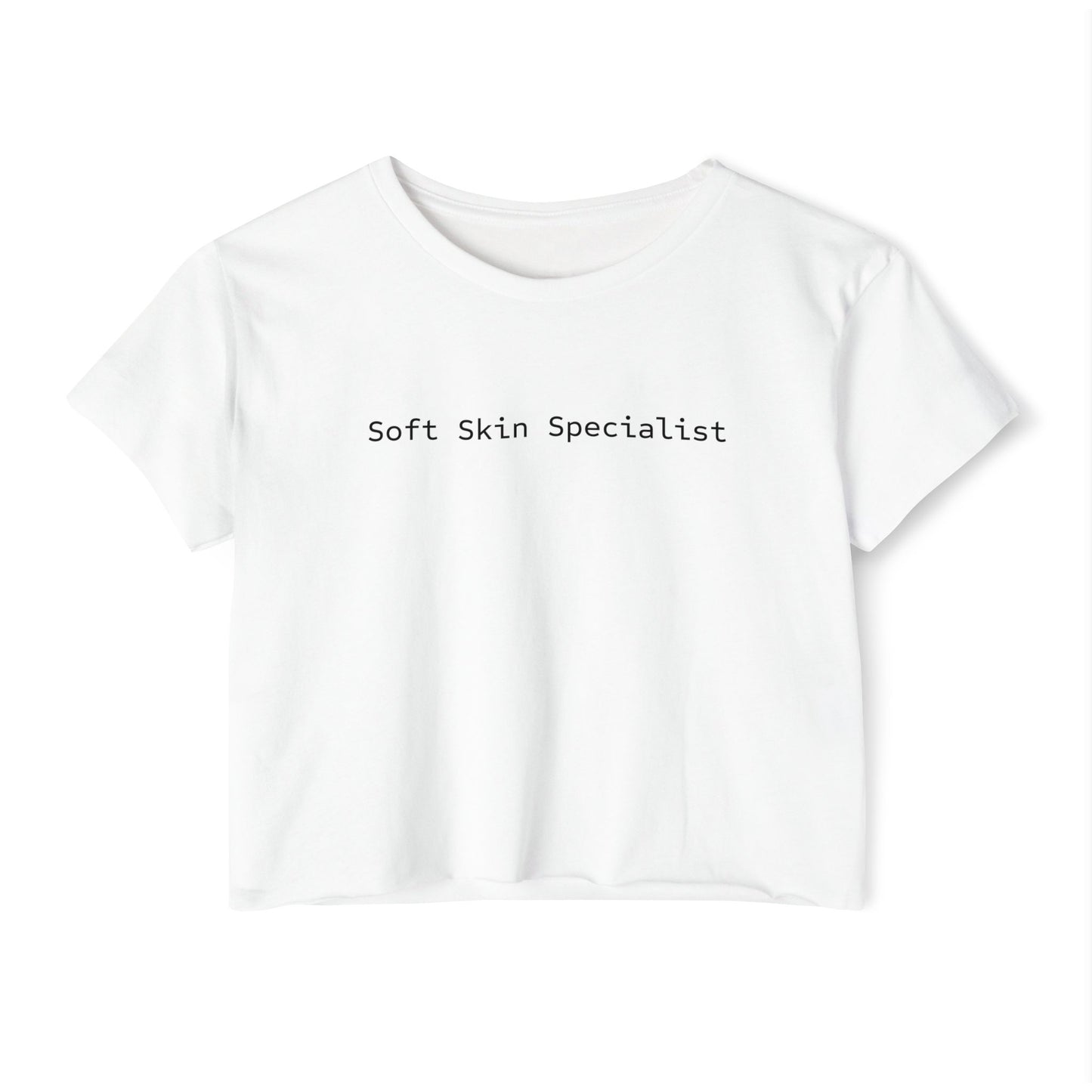 Soft Skin Specialist™ Cropped Tee | Esthetician & Skincare Girl Summer Shirt