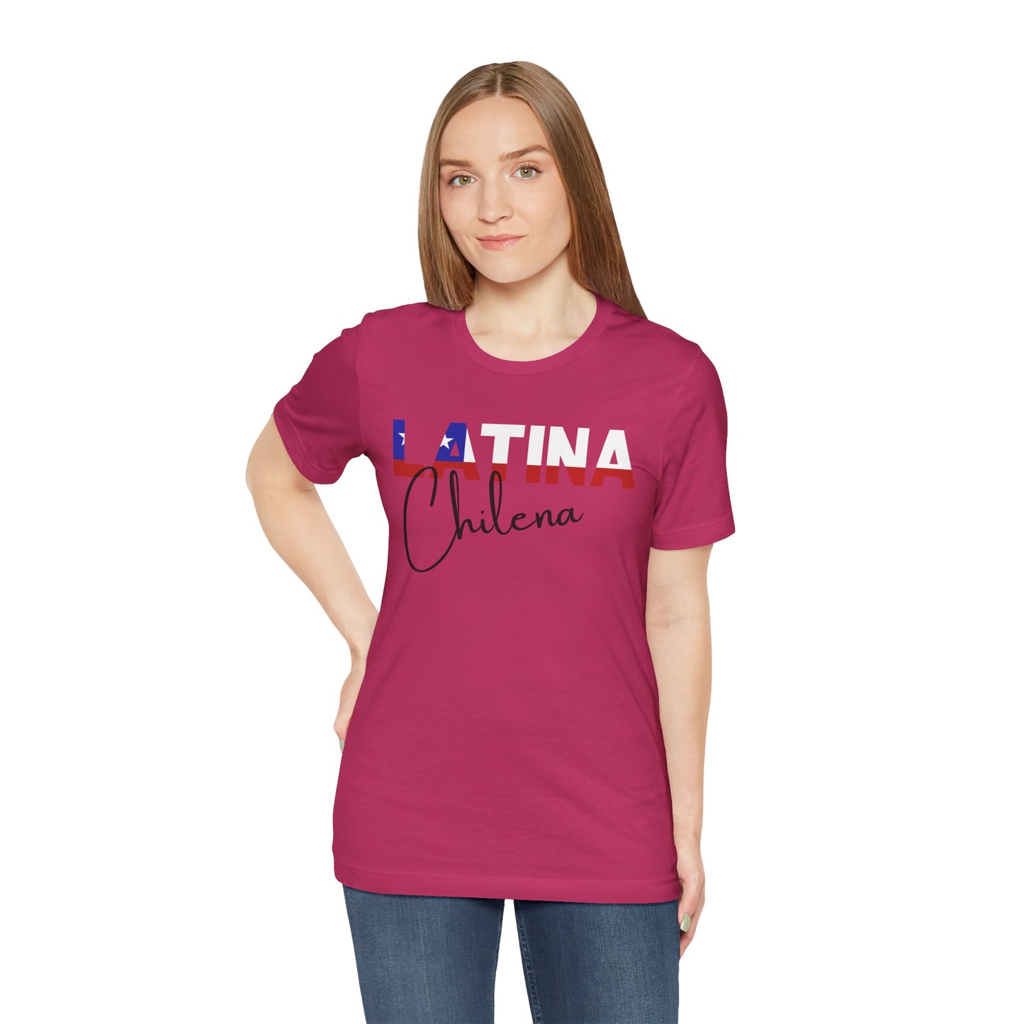 Latina Chilena, Shirts Latina Chilena Shirt – Chile Latina Pride Graphic Tee for Women