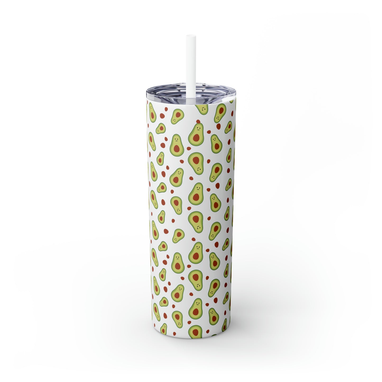 Avocado Tumbler with Straw, 20oz