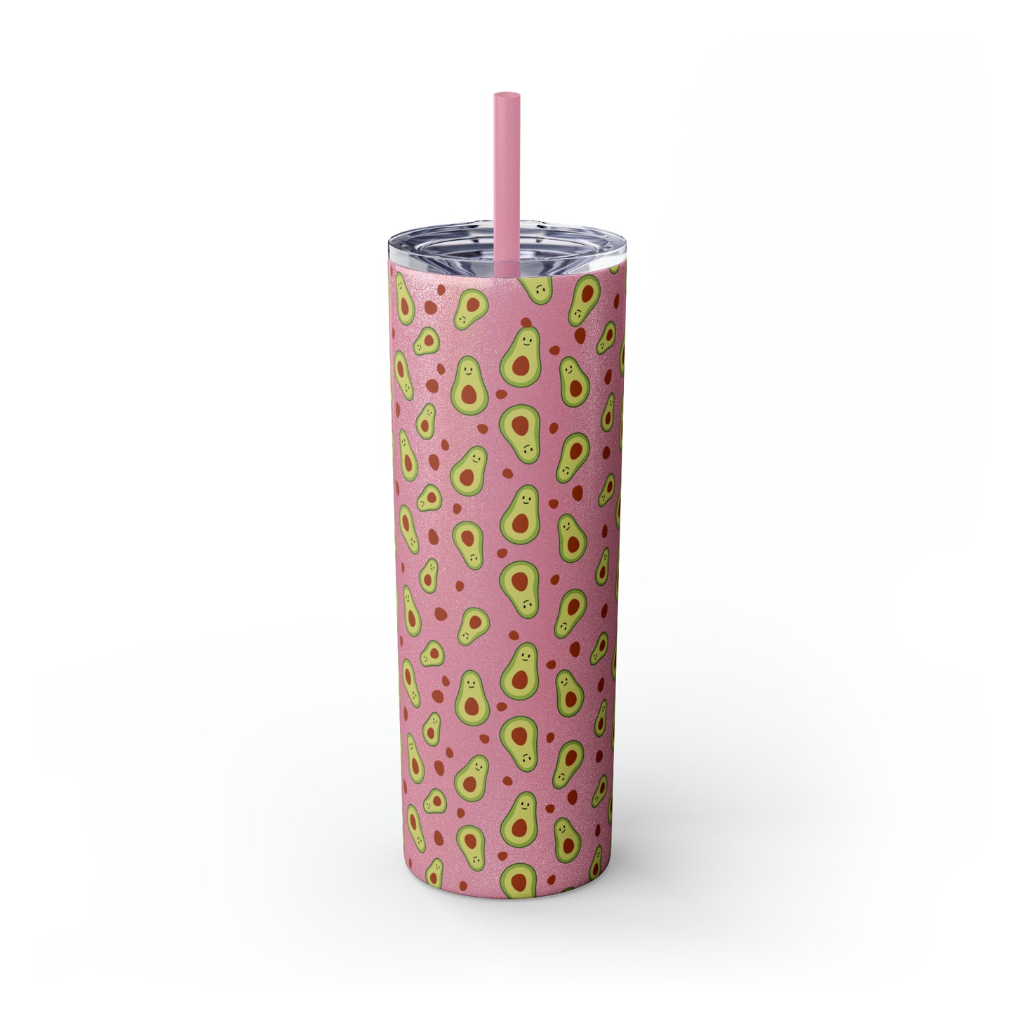 Avocado Tumbler with Straw, 20oz