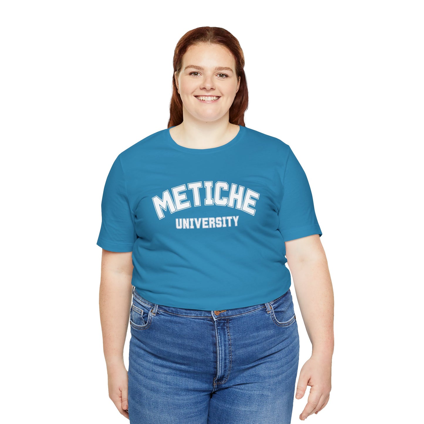Metiche University Shirt | Funny Latina Graphic Tee