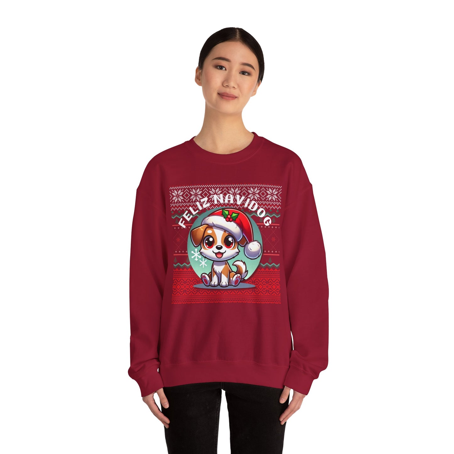 Feliz Navidog Ugly Christmas Sweater