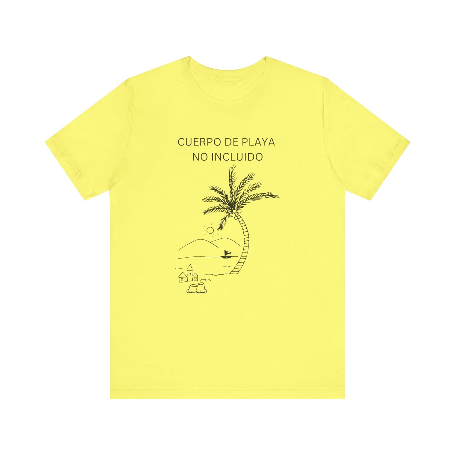 Cuerpo De Playa No Incluido, shirt